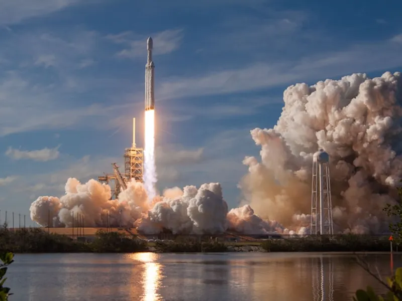 Rocket launch representing ambitious impact